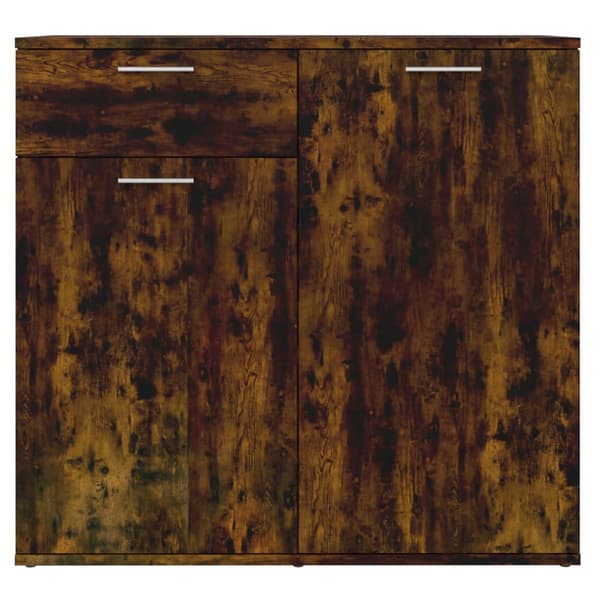 vidaXL skab røget eg 80x36x75 cm