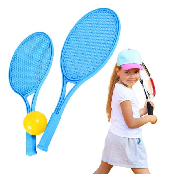 Stor tennisketcher med bold MIX