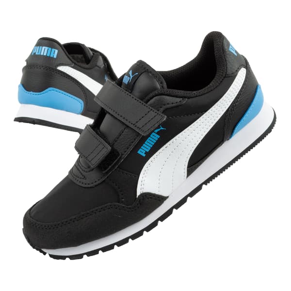 Puma ST Runner v3 NL V PS sort/hvid [384902 10] størrelse 28.5