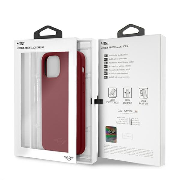 Tone On Tone Mini Silikone Etui til iPhone 12 Pro Max, Rød