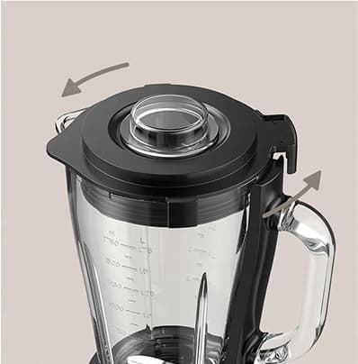 Xiaomi Glasblender 1,75L 600W Sort 6 Klinger 5 Hastighed