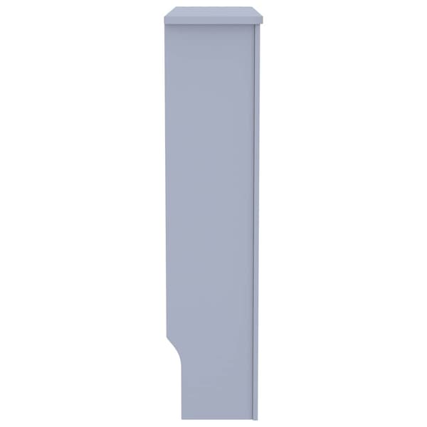 vidaXL Jäähdyttimen suojus, MDF, Harmaa, 78 cm