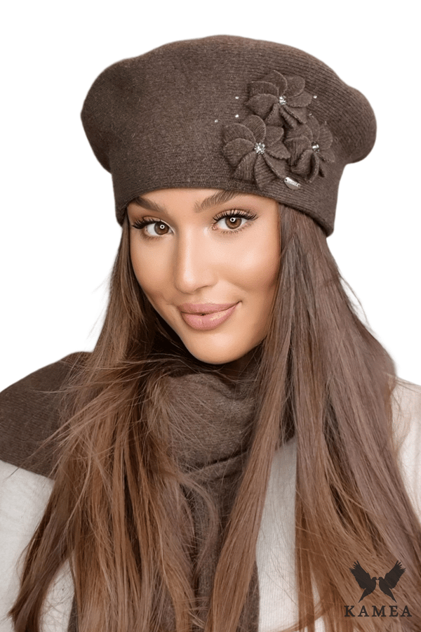 SALIMA dame uldbaret, brun