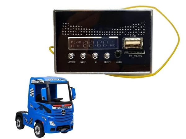 Musikpanel för batteridriven Actros HL358