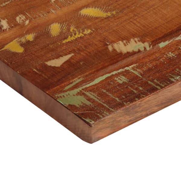 vidaXL bordplade 140x30x3,8 cm rektangulær massiv genbrugstræ
