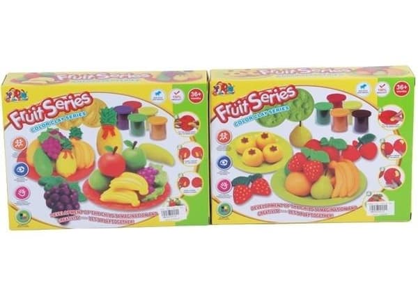 Fruit Series Color Clay Play Dough-sæt