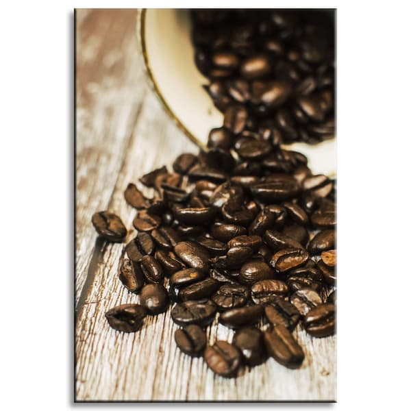 Canvastavla Kök Kaffebönor 40x60 cm