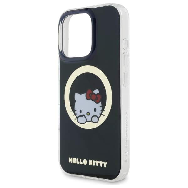 Hello Kitty IML Sweet Kitty Magsafe-etui til iPhone 16 Pro Max, sort