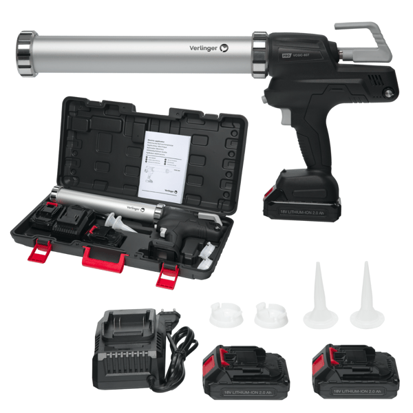 BATTERI SILIKONE EXTRACTOR Elektrisk akryllimekstruder