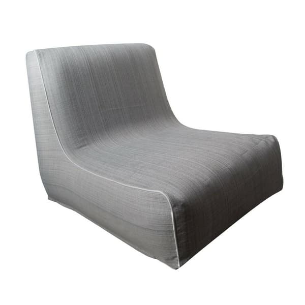 Havelænestol 70x90x70 cm sølv
