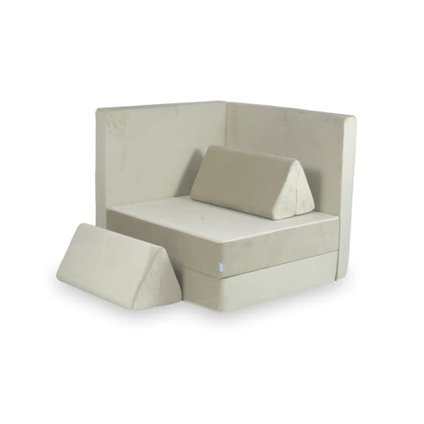 Montessori Standard Velour Ecru Legesofa