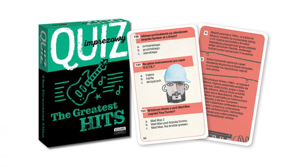 Festquiz. De största hitsen. Brädspel. EDGARD