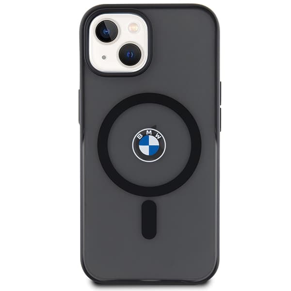 BMW IML Signature MagSafe-etui til iPhone 15 Plus, sort