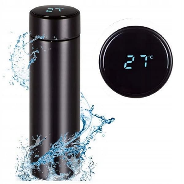 TERMOKOP 500 ml THERMOKOP TIL KAFFE OG TE TIL BIL MED DISPLAY