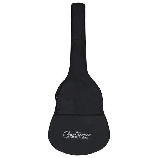 vidaXL Klassisk gitarr för nybörjare, 4/4, 39", med fodral