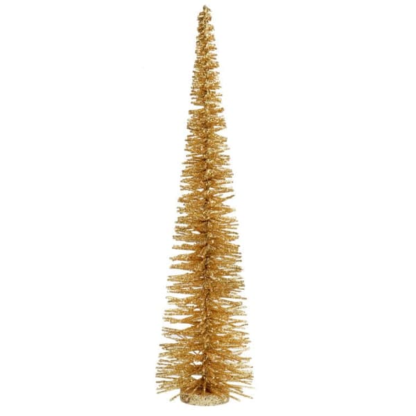JULGRANSFIGURIN GULDGLITTER 50 CM
