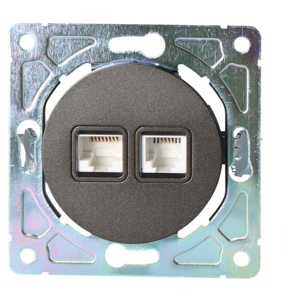 RJ45/RJ11-stik, sort, beta online