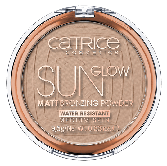 CATRICE SUN GLOW MATT BRONZING Puder bronzing - 030 MEDIUM 9,5 g