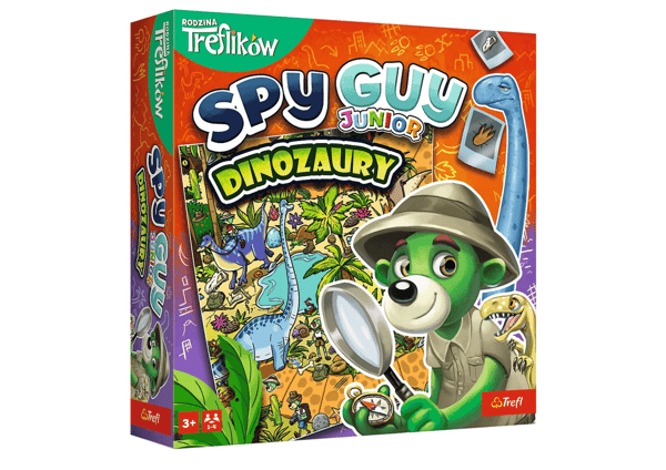 Vakoojamies Junior Dinosaurs perhepeli Trefl 02652
