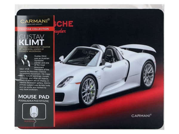 Computermusemåtte - Klassisk & Eksklusiv, Porsche 918 Spyder (CARMANI)