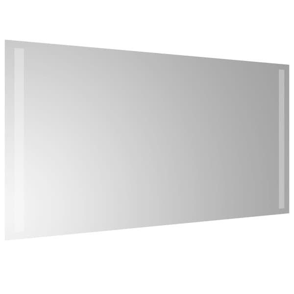 vidaXL Badrumsspegel med LED, 40x80 cm