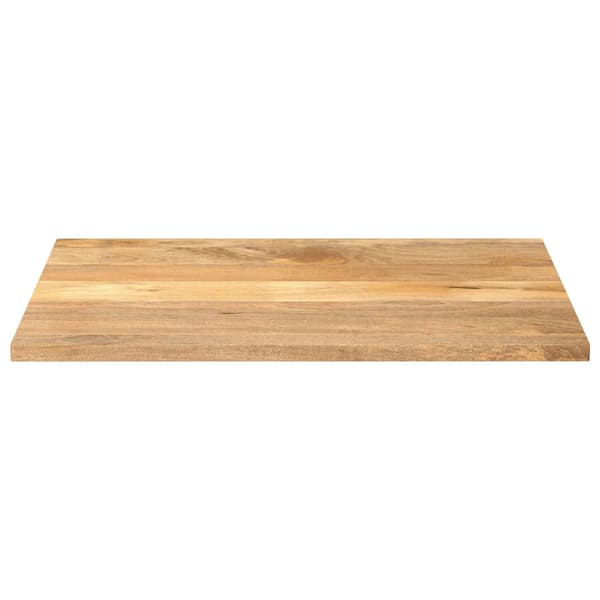 vidaXL bordplade 90x80x3,8 cm rektangulær massiv mangotræ