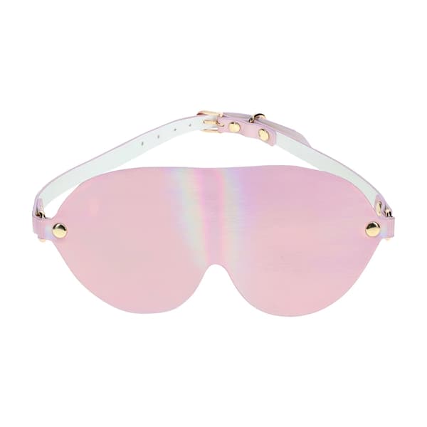 Av! Paris Collection Maske Blindbind Pink - Læder Blindbind