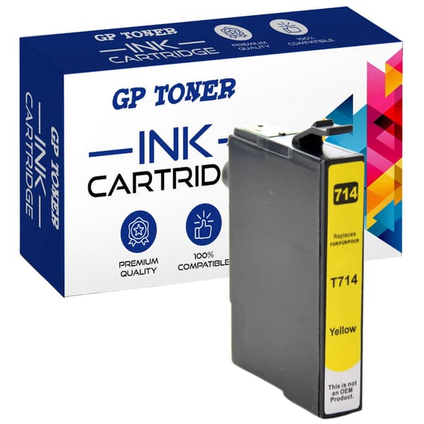 Epson GP-E714Y Gul - Kompatibel blæk