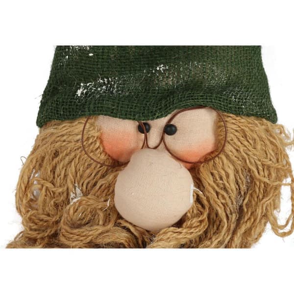Julemandsfigur, højde 46 cm, farve grøn