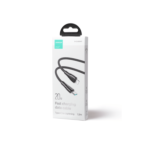 iPhone Surpass Series USB-C - Lightning-kabel 20W 1,2m sort