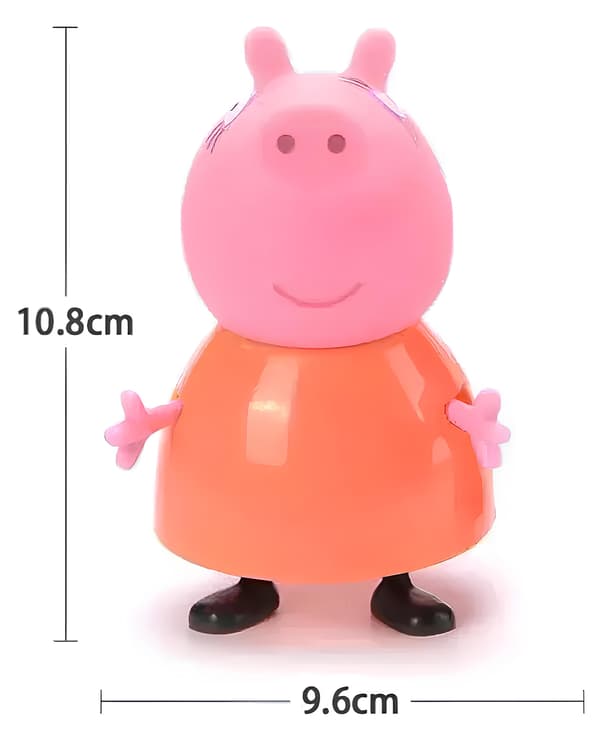 Set med 4 Peppa-figurer
