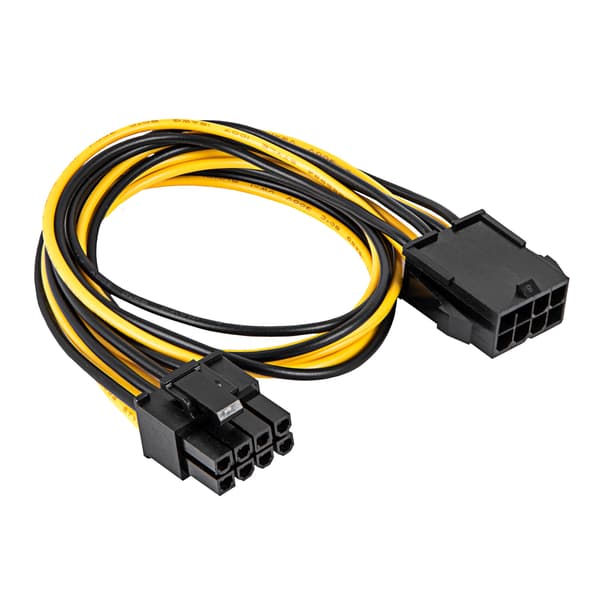 Adapterkabel PCI-E 8-pin / PCI-E 6+2-pin Akyga