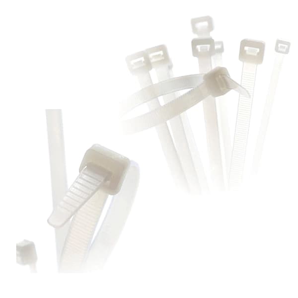 Kabelbinder Kabelbinder 160x2,5 mm Transparent 100 stk