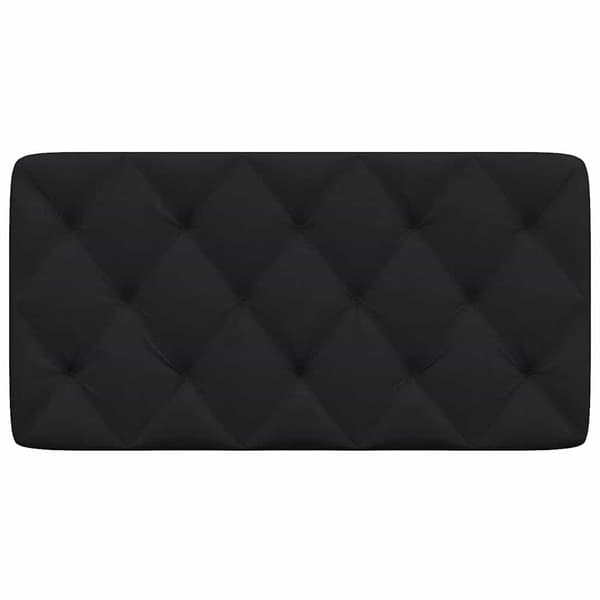 vidaXL hovedgærdehynde, sort, 100 cm, stof