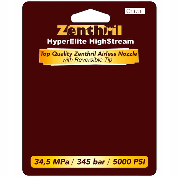 Zenthril HyperElite HighStream modell 633 högtrycksmålningsmunstycke
