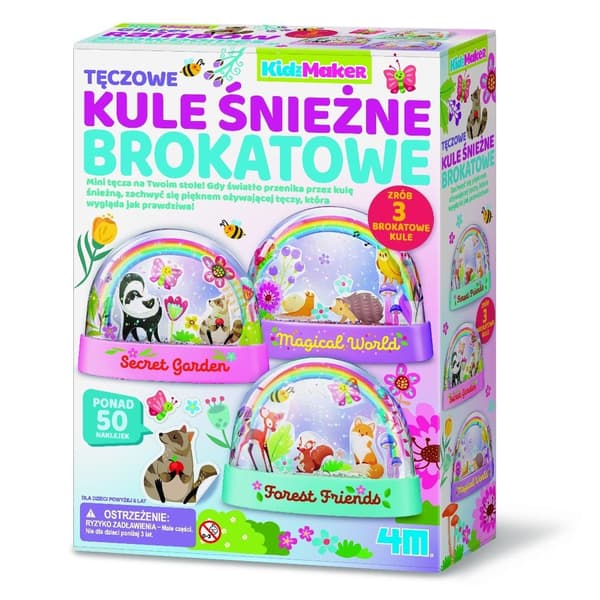 KidzMaker Glitter Snebolde