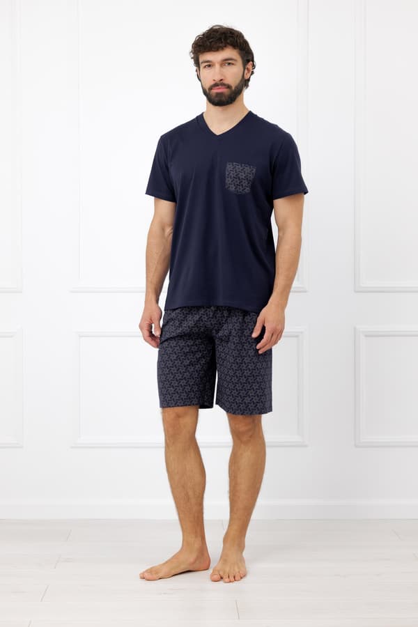 Diaz herrpyjamas kortärmad, korta byxor M