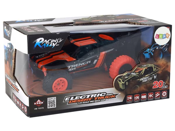 Fjärrstyrd terrängbil R/C 1:24 Orange