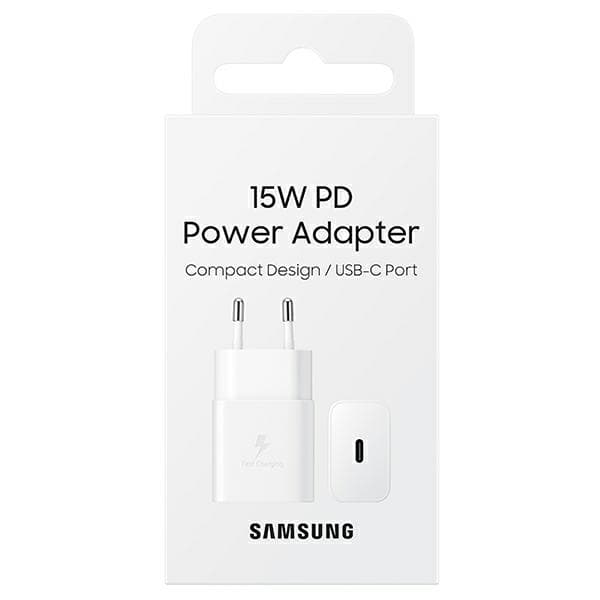 Samsung 15W snabbladdare vit