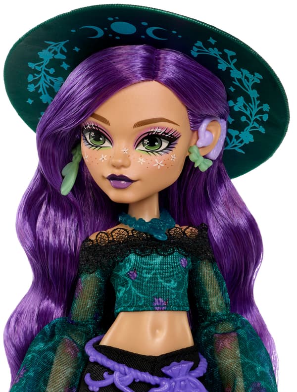 Monster High Moonspell Magic Willow Torn Dukke - Naturens Fe