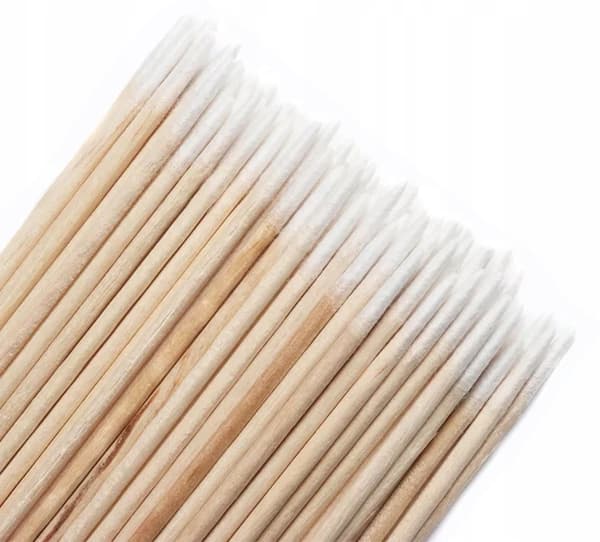 100x bomullsstift för permanent makeup