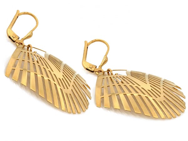 Damörhängen 585 guld elegant design 5,07 g