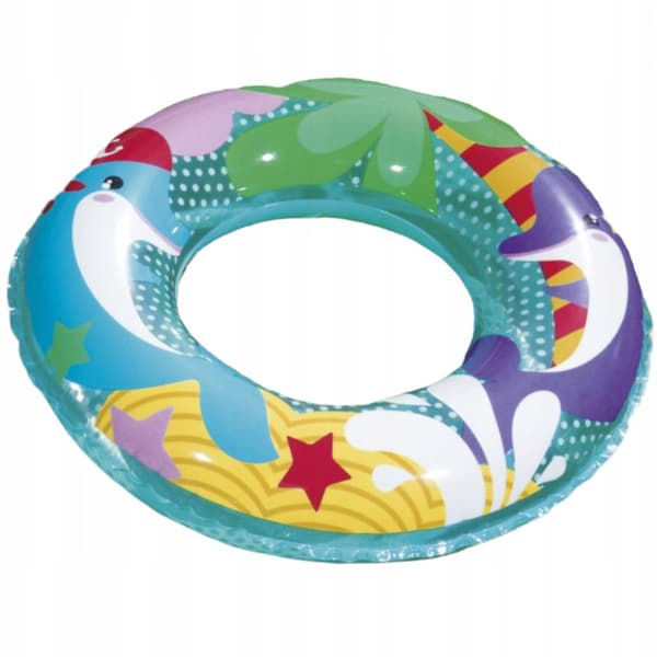 Uppblåsbar ring havsdjur 51cm B36113