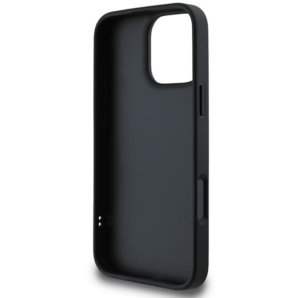 DKNY DKHCP16LPQDSLK iPhone 16 Pro 6,3" sort/sort quiltet Stack-logo