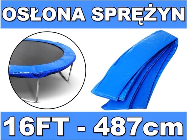 Sky-trampoliinin suojapeite 487 cm sininen