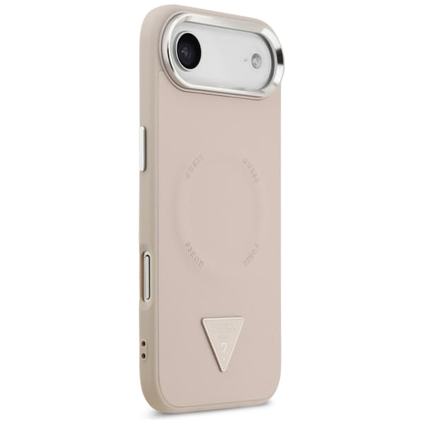 Guess Triangle Logo MagSafe-etui til iPhone Air, pink