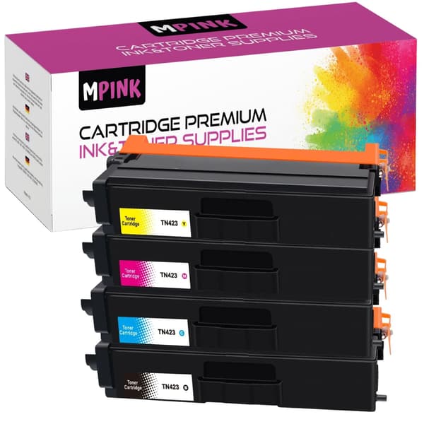 4 tonere til Brother GP-B423CMYK