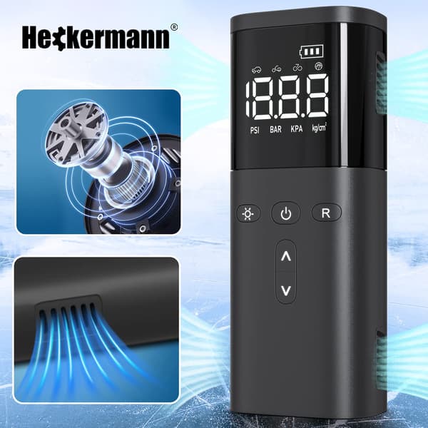 Heckermann 8005 Trådlös Cykelpump