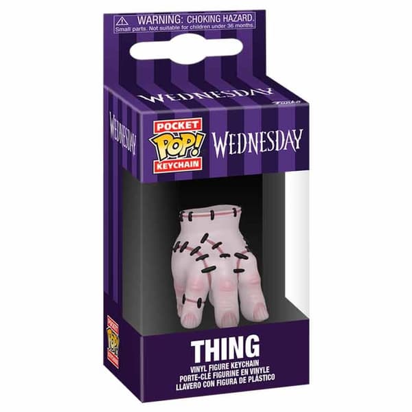 Funko POP nyckelring Wednesday Thing samlarfigur