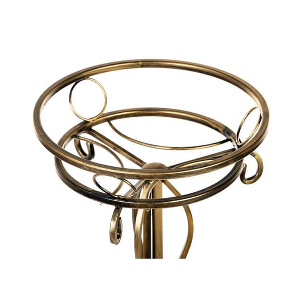 Metallblomställ dekorerat med rosor 95 cm